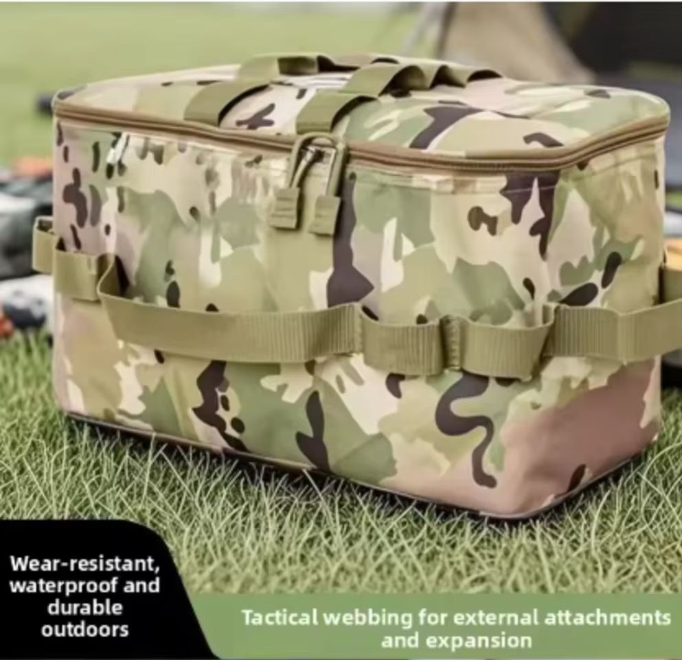 Camping Cooking Backpack - Outdoor Camping Gas Tank Storage Bag,