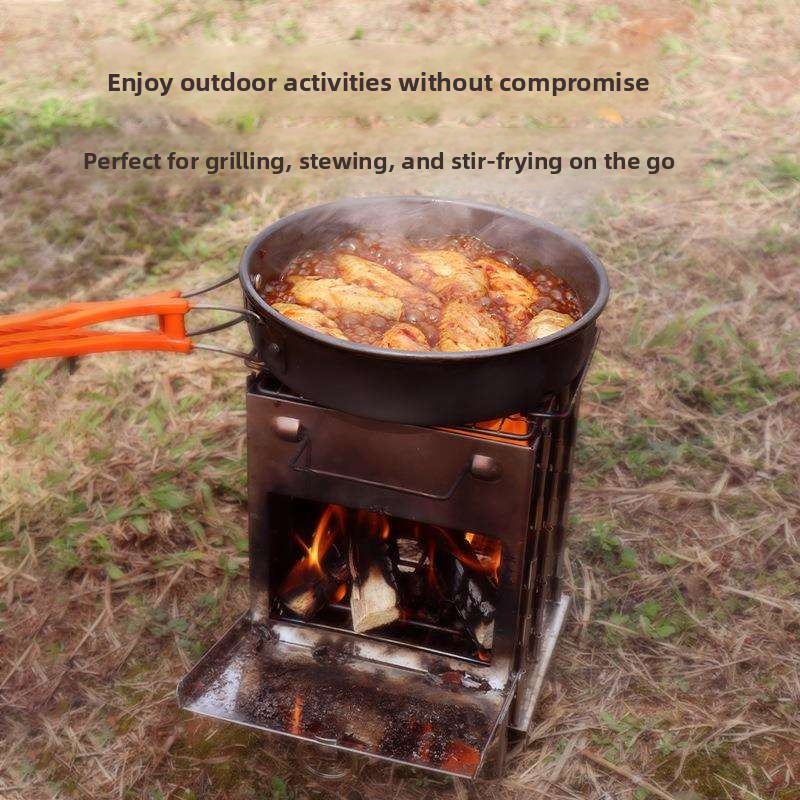 Camping Cooking Fire Pit - Portable Outdoor Camping Picnic Fire Pit