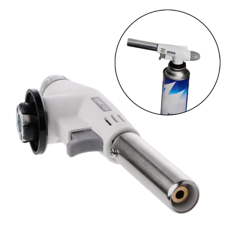 Camping Cooking Flame - Torch Cooking AutoIgnition Butane Gas Welding-Burner
