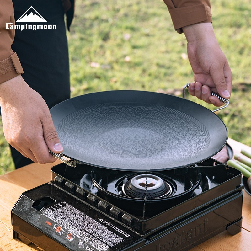 Camping Cooking Bundle - Campingmoon GRW-27F/GRW-33F Camping Outdoor Cookware Set