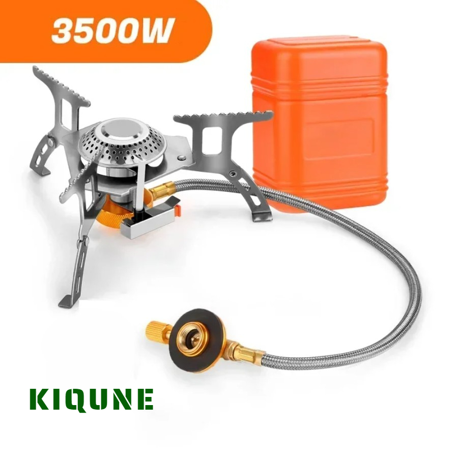 Camping Cooking Hob - Camping Gas Stove Portable Folding Outdoor