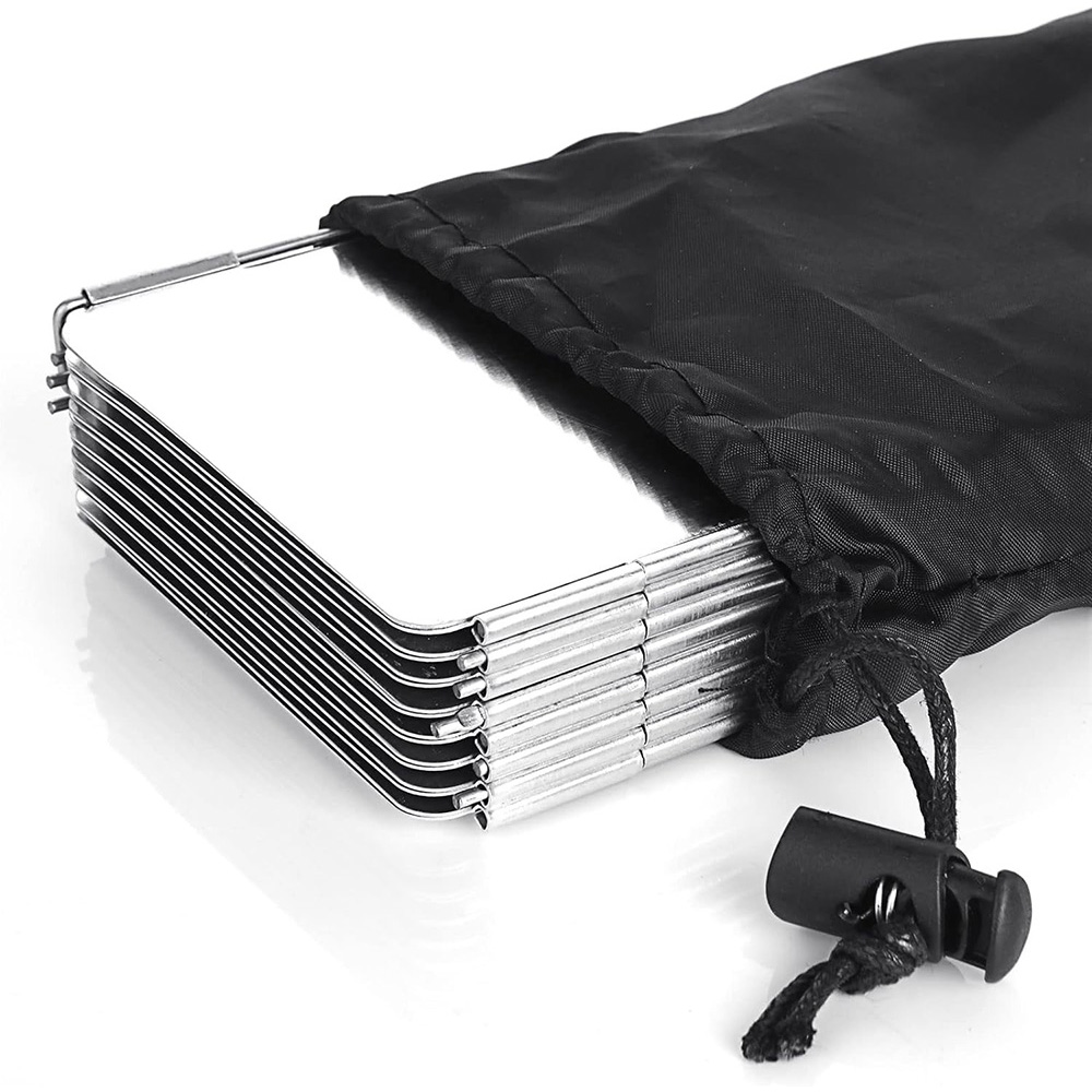 Camping Cooking Cover - Lightweight Folding Camping Stove Windshield 9/10/8