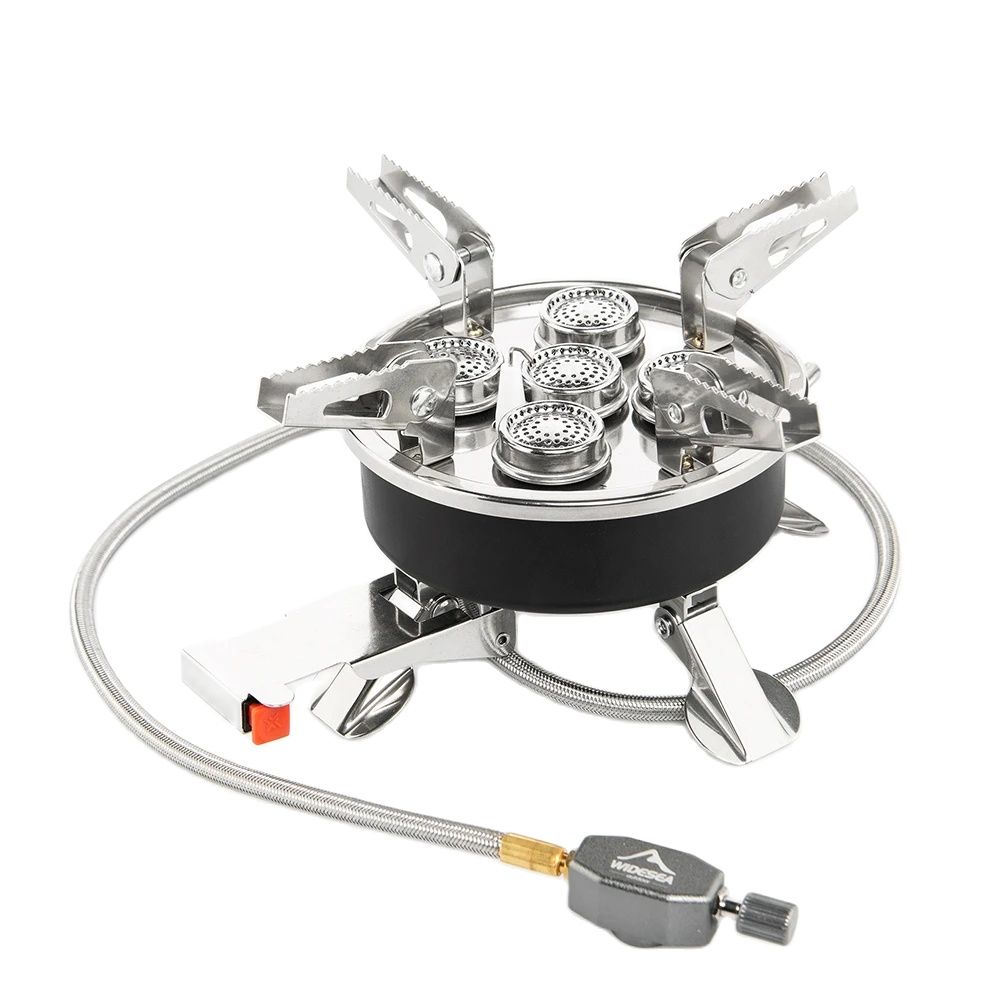 Camping Cooking Plate - Widesea Camping 5in1 Gas Stove Outdoor
