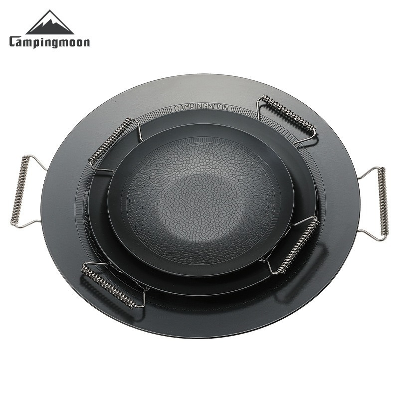 Camping Cooking Bundle - Campingmoon GRW-27F/GRW-33F Outdoor Camping Cookware Set
