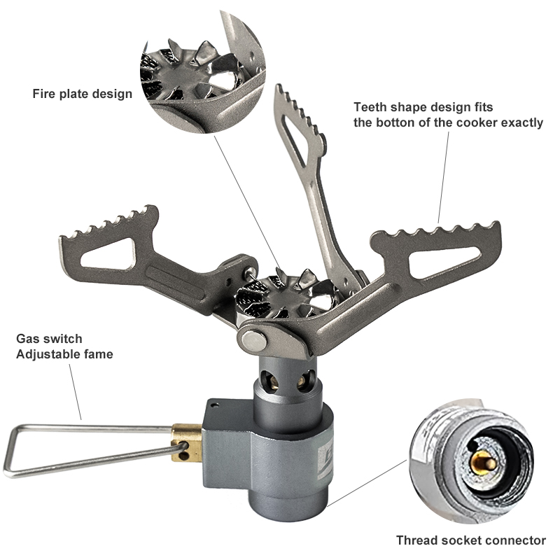 BRS Outdoor Gas Stove Mini Cam - Camping Cooking No Gas recensione e prezzo