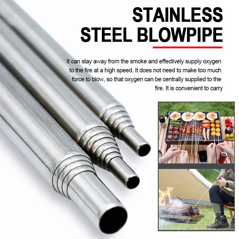 Blow Fire Tube Mouth Blowpipe  - Camping Cooking Youtube recensione e prezzo