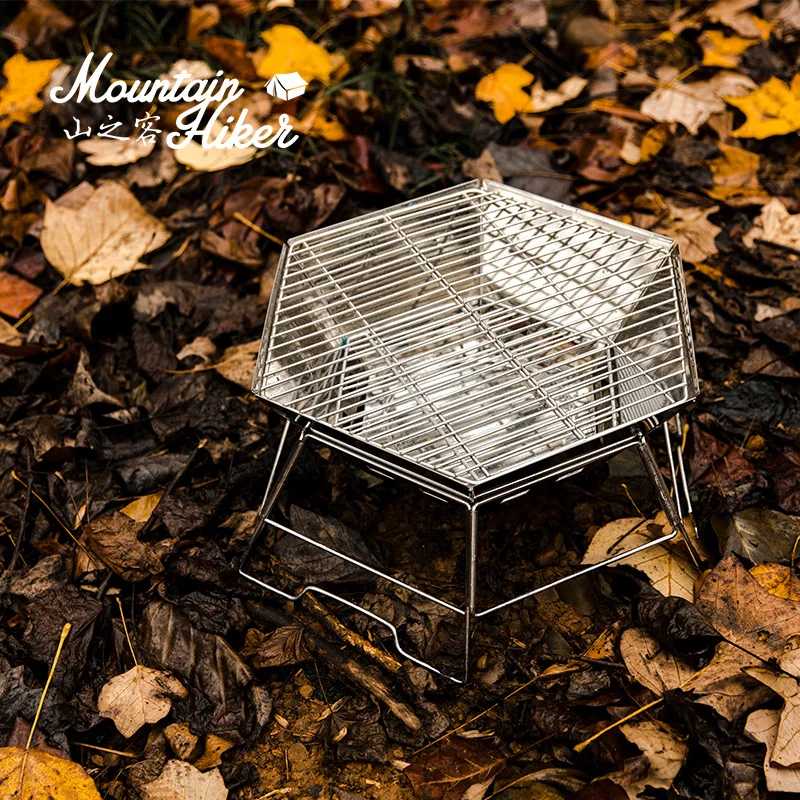 MOUNDAINHIKER Camping BBQ Port - Camping Cooking Fire Pit recensione e prezzo