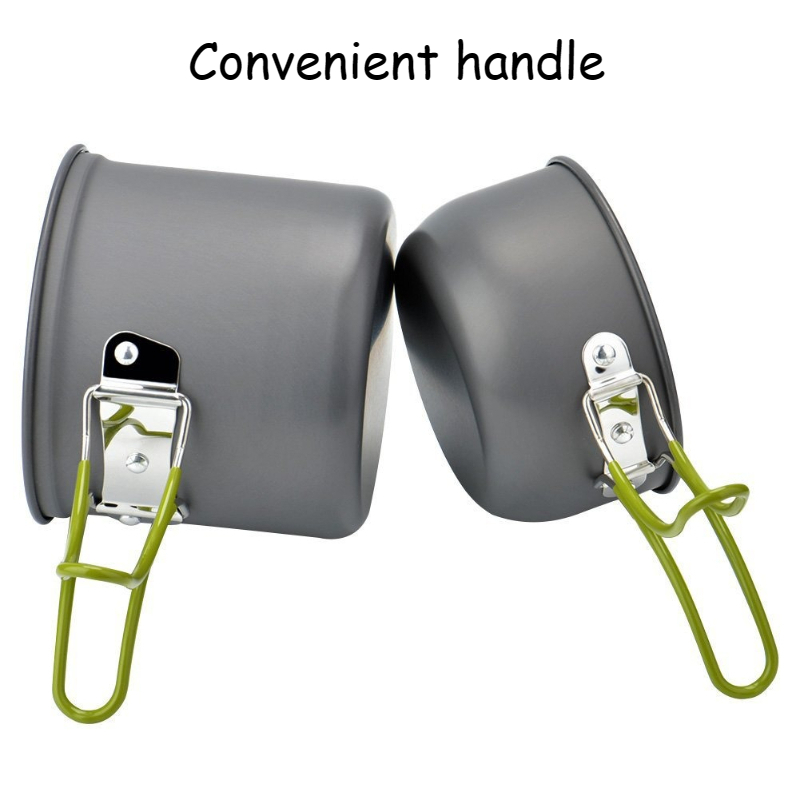 Outdoor Portable Camping Cookw - Camping Lightweight Cooking Pot recensione e prezzo