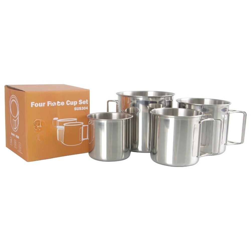 /Stainless /Steel /304 Camping - Camping Cooking Set For 4 recensione e prezzo