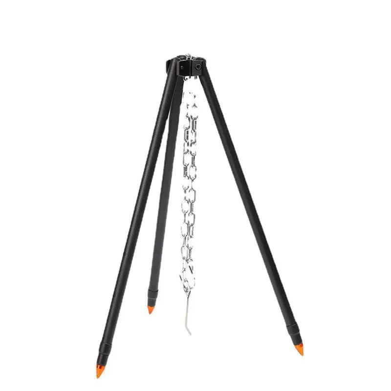 1Pc Outdoor Bonfire Tripod Cam - Camping Cooking Pot Tripod recensione e prezzo
