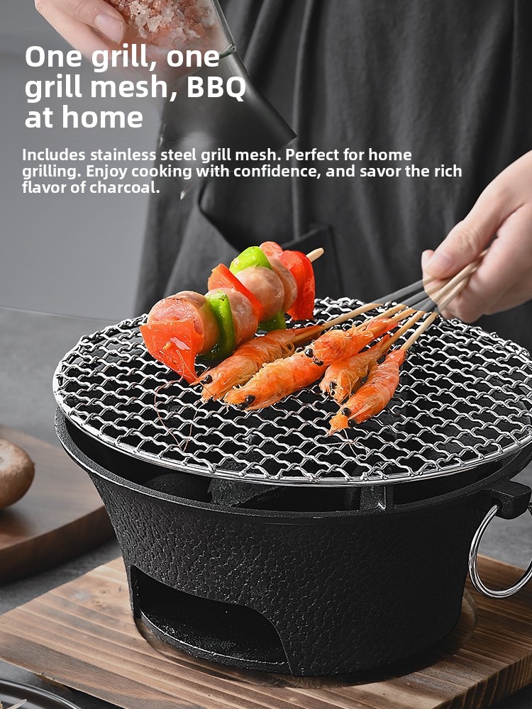 Indoor Outdoor Cast Iron BBQ S - Vintage Camping Cooking Set recensione e prezzo