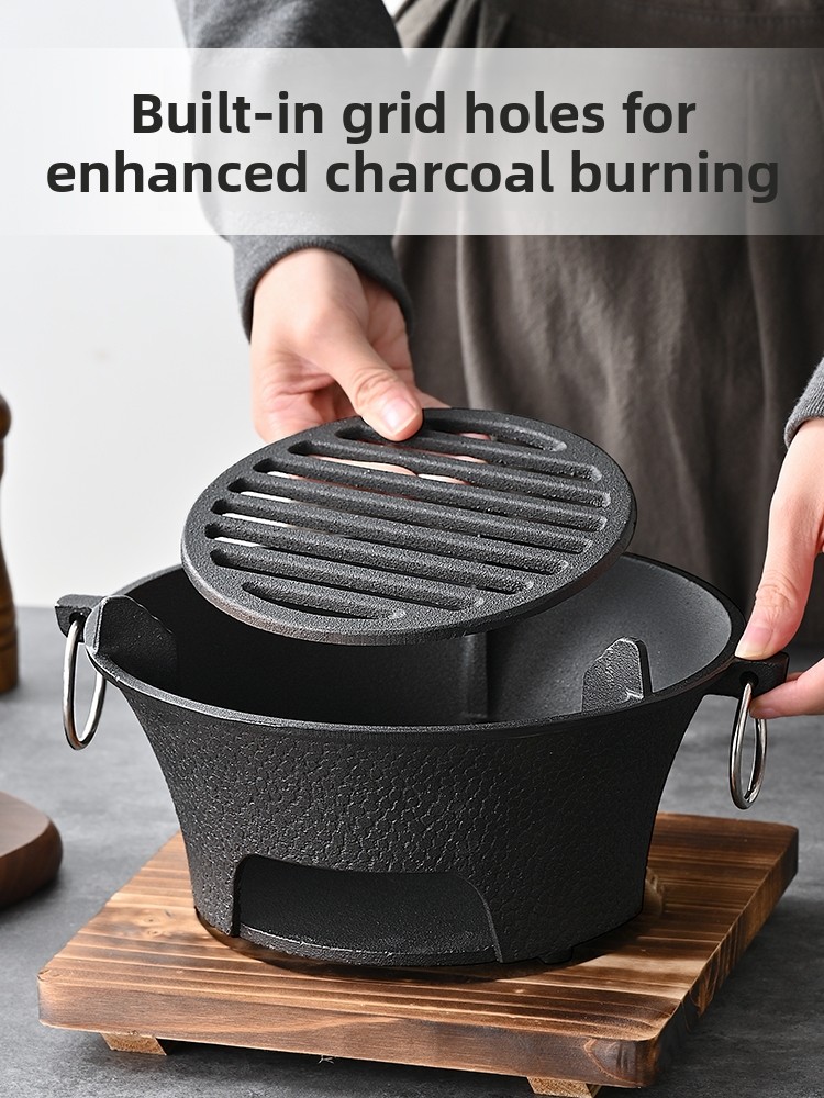 Indoor Outdoor Cast Iron BBQ S - Vintage Camping Cooking Set recensione e prezzo