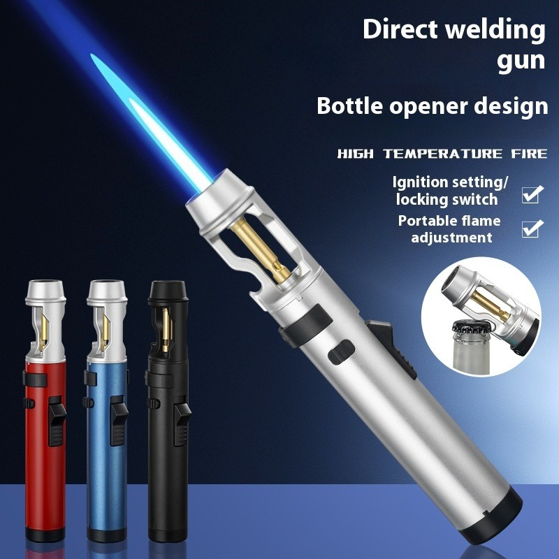 Metal Windproof Jet Flame Ligh - Camping Cooking Flame recensione e prezzo