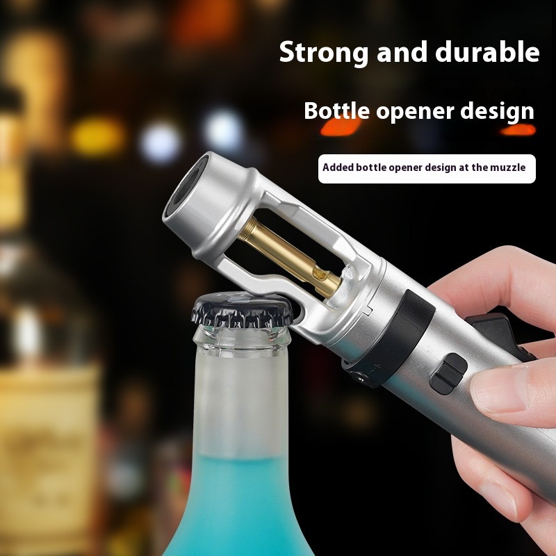 Metal Windproof Jet Flame Ligh - Camping Cooking Flame recensione e prezzo
