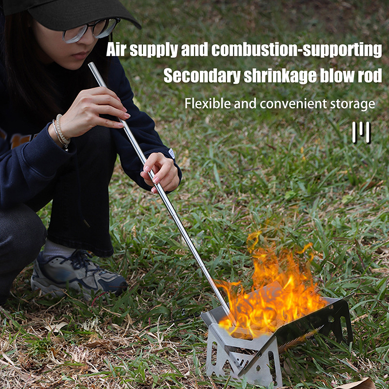 Outdoor Cooking Blow Fire Tube - Camping Cooking Youtube recensione e prezzo