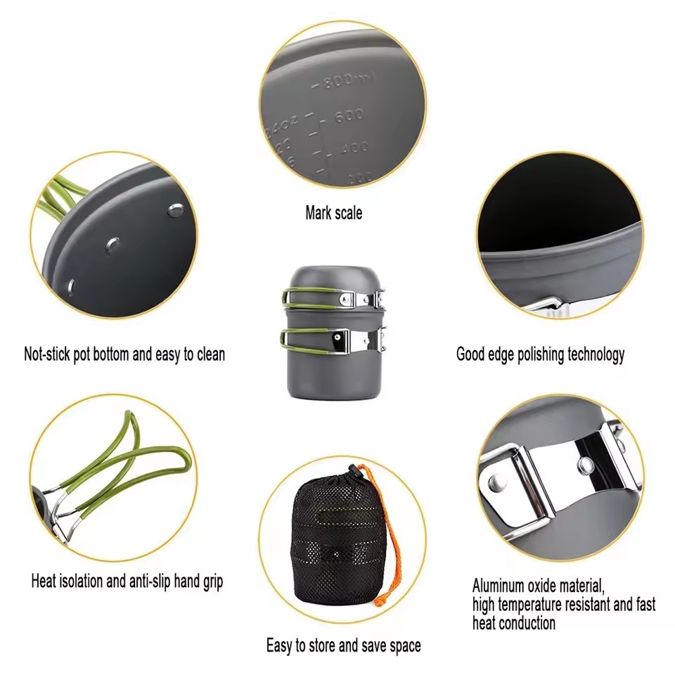 Ultralight Camping Cookware Me - Camping Cooking No Gas recensione e prezzo
