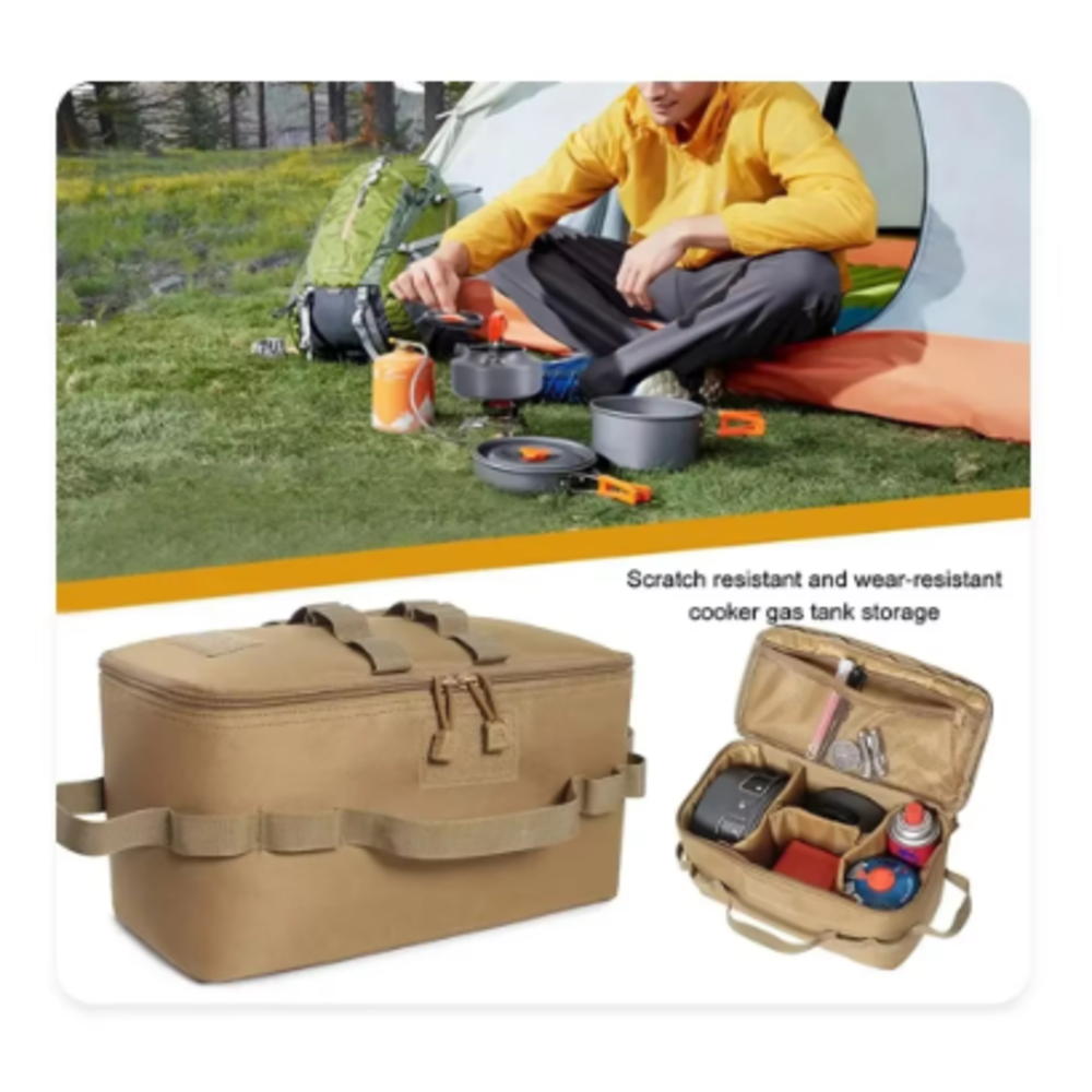Outdoor Camping Gas Tank Stora - Camping Cooking Backpack recensione e prezzo