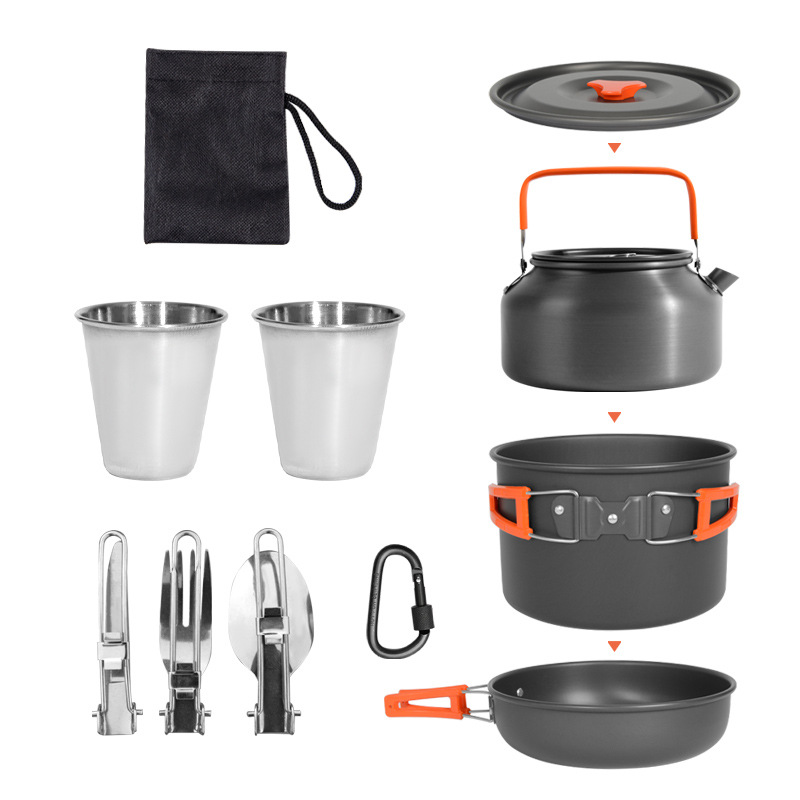 DS-308 Outdoor large capacity  - Camping Cooking Set Ds 308 recensione e prezzo