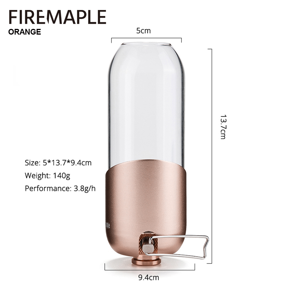 Fire Maple Orange Gas Lantern  - Camping Cooking Hob recensione e prezzo