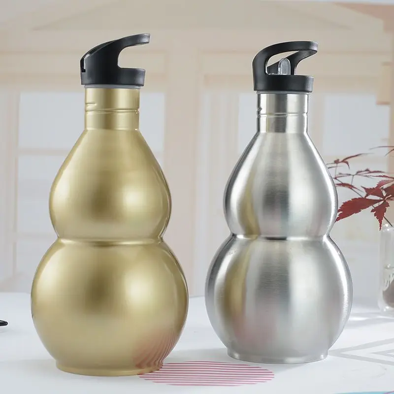 Stainless Steel Gourd Shaped S - Camping Cooking And Drinking recensione e prezzo