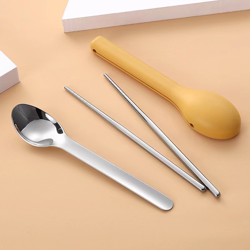3-Piece Portable Flatware Pock - Camping Cooking Knife recensione e prezzo