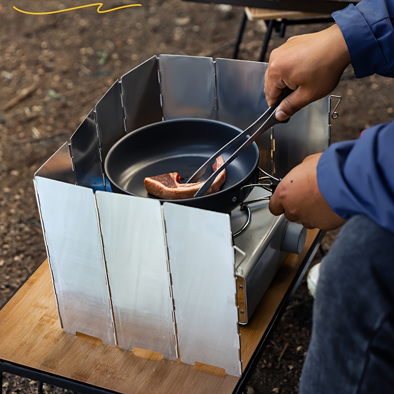 Portable aluminum alloy foldin - Camping Cooking Cover recensione e prezzo
