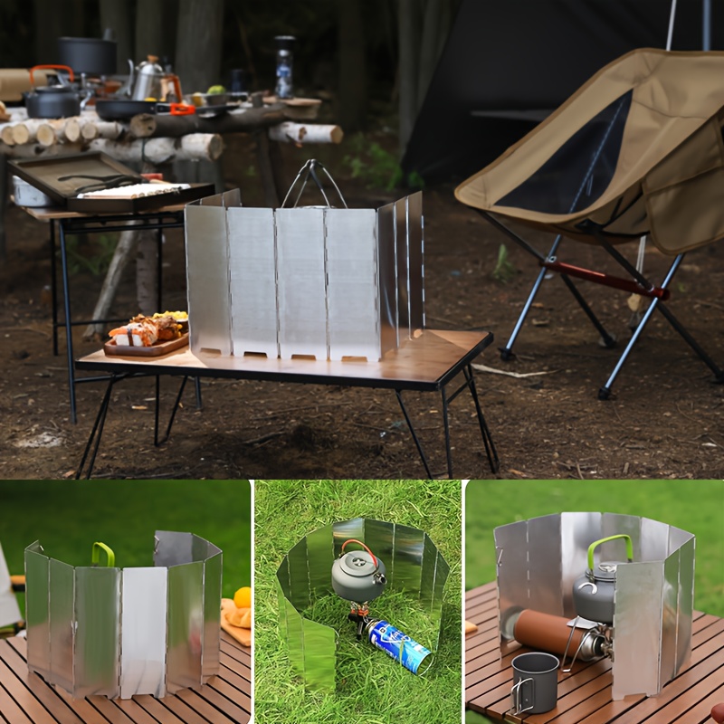 Portable aluminum alloy foldin - Camping Cooking Cover recensione e prezzo