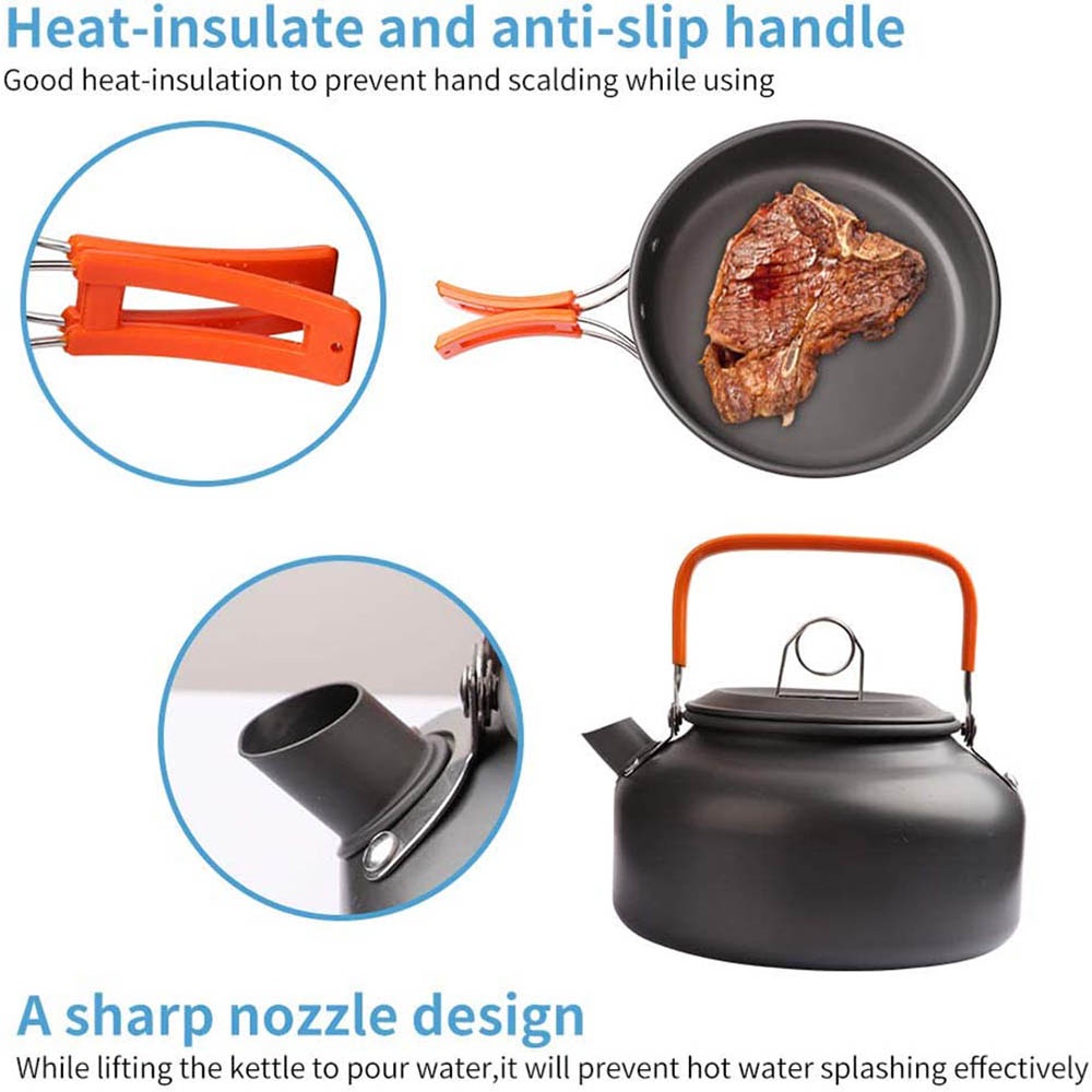 Outdoor camping cooking set, n - Camping Cooking Bundle recensione e prezzo