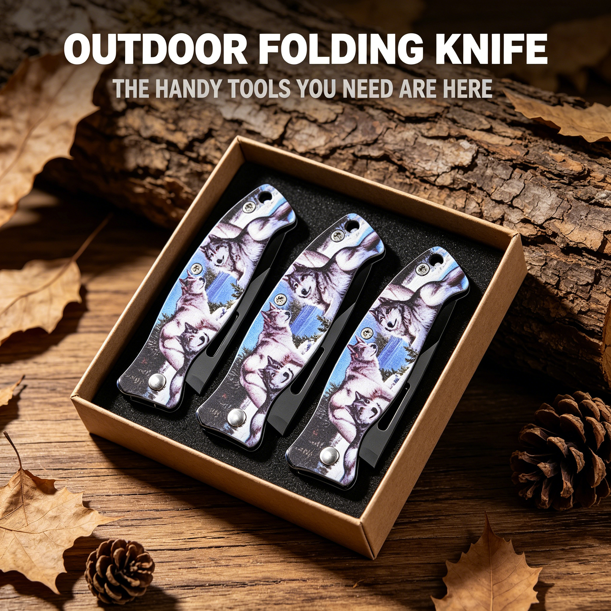 9/6/3/1Printed Folding Pocket  - Camping Cooking Knife recensione e prezzo