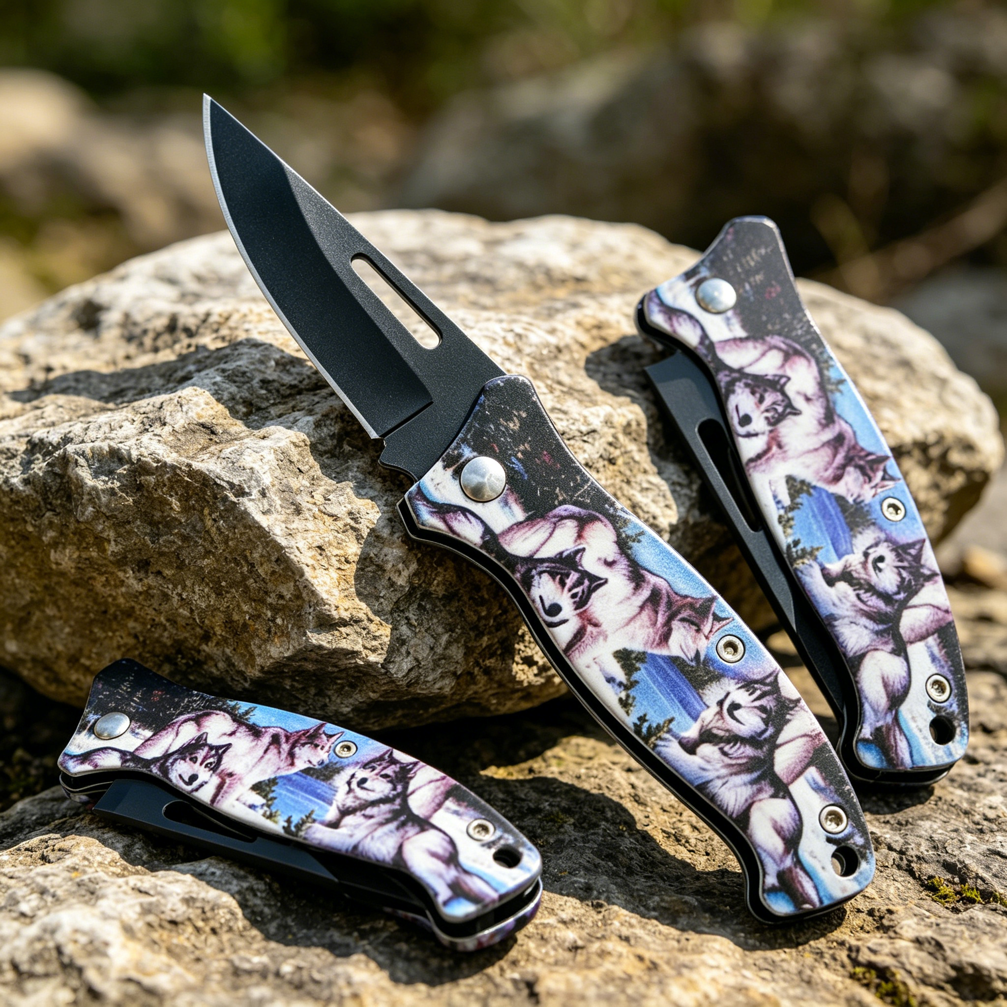 9/6/3/1Printed Folding Pocket  - Camping Cooking Knife recensione e prezzo