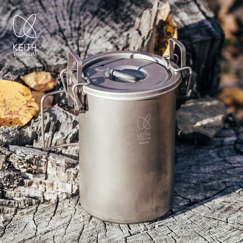 KEITH Pure Titanium Rice Cooke - Camping Cooking Bundle recensione e prezzo