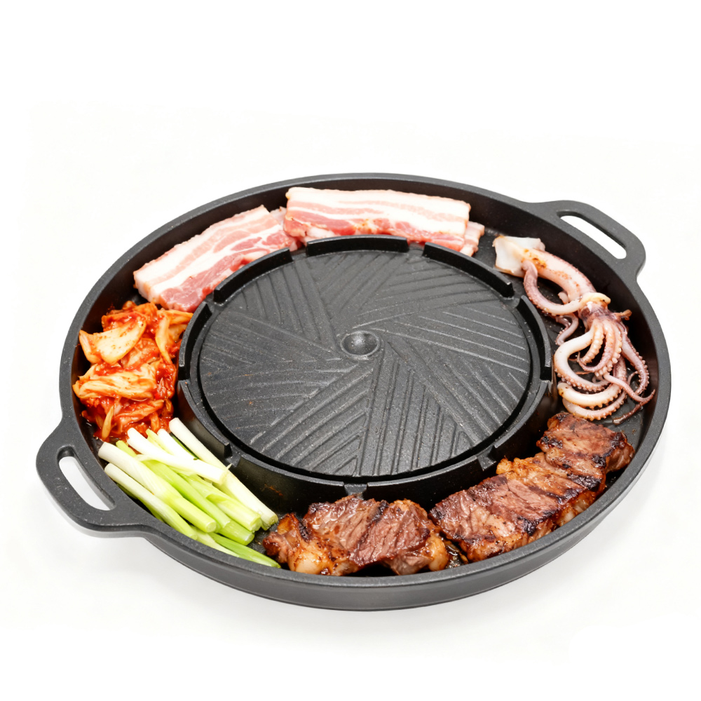 KOSUN Korean BBQ Grill Pan 2 i - Camping Cooking Plate recensione e prezzo