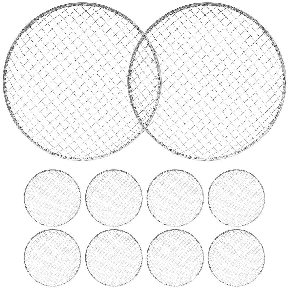 10Pcs Bbq Grill Mesh Fire Pit  - Camping Cooking Fire Pit recensione e prezzo