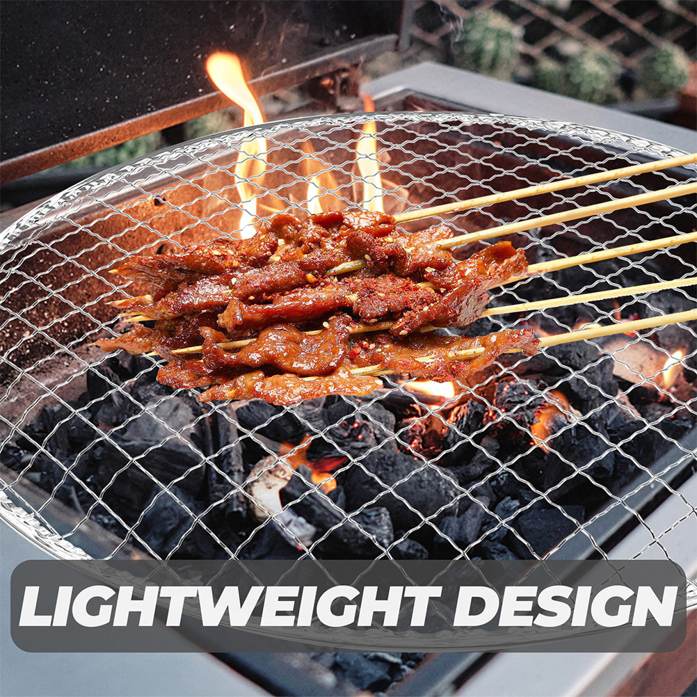 10Pcs Bbq Grill Mesh Fire Pit  - Camping Cooking Fire Pit recensione e prezzo