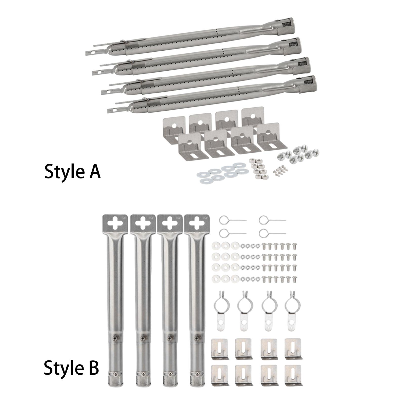 4 Pieces Gas Grill Tube Burner - Camping Cooking Set For 4 recensione e prezzo