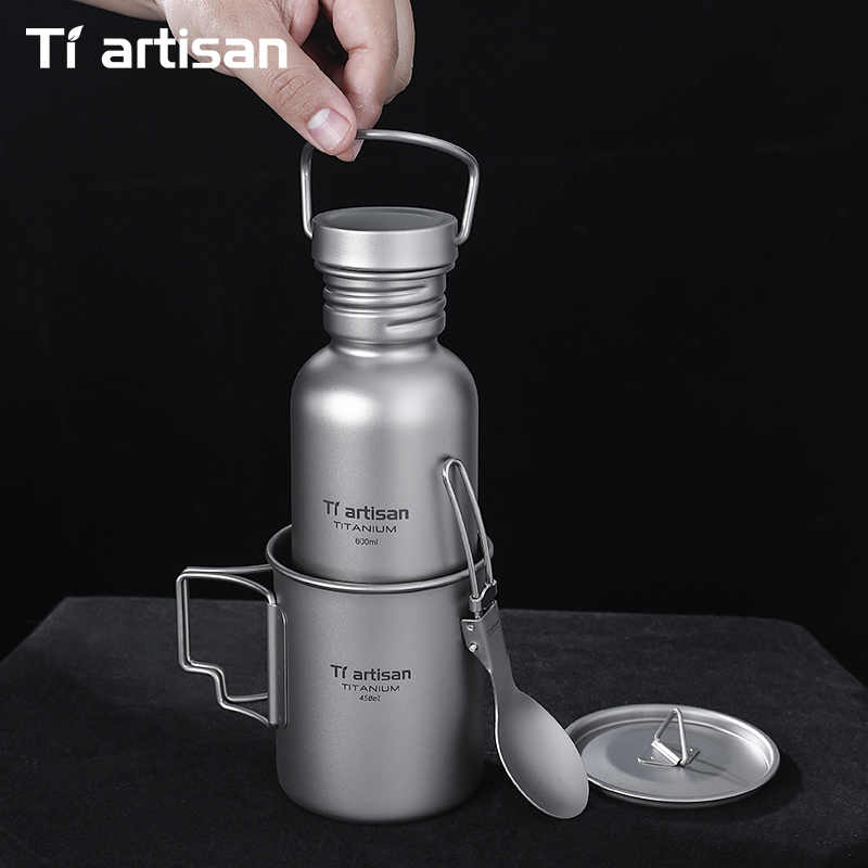 Tiartisan Titanium Cookware 3- - Camping Cooking Bundle recensione e prezzo