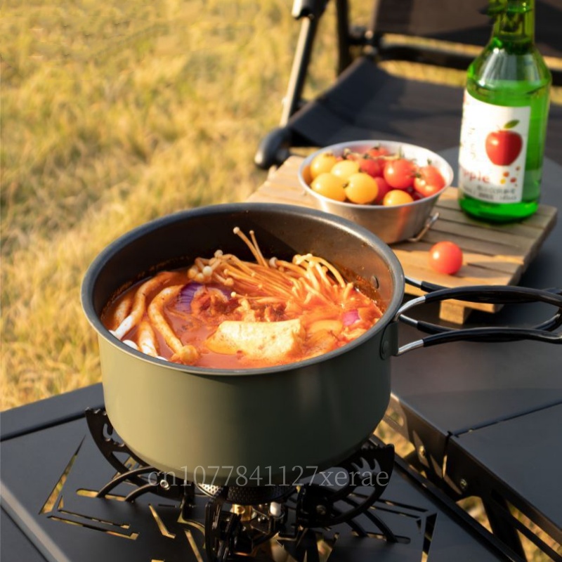0.9L/1.2L/2.2L/3.5L 4pcs Outdo - Camping Lightweight Cooking Pot recensione e prezzo
