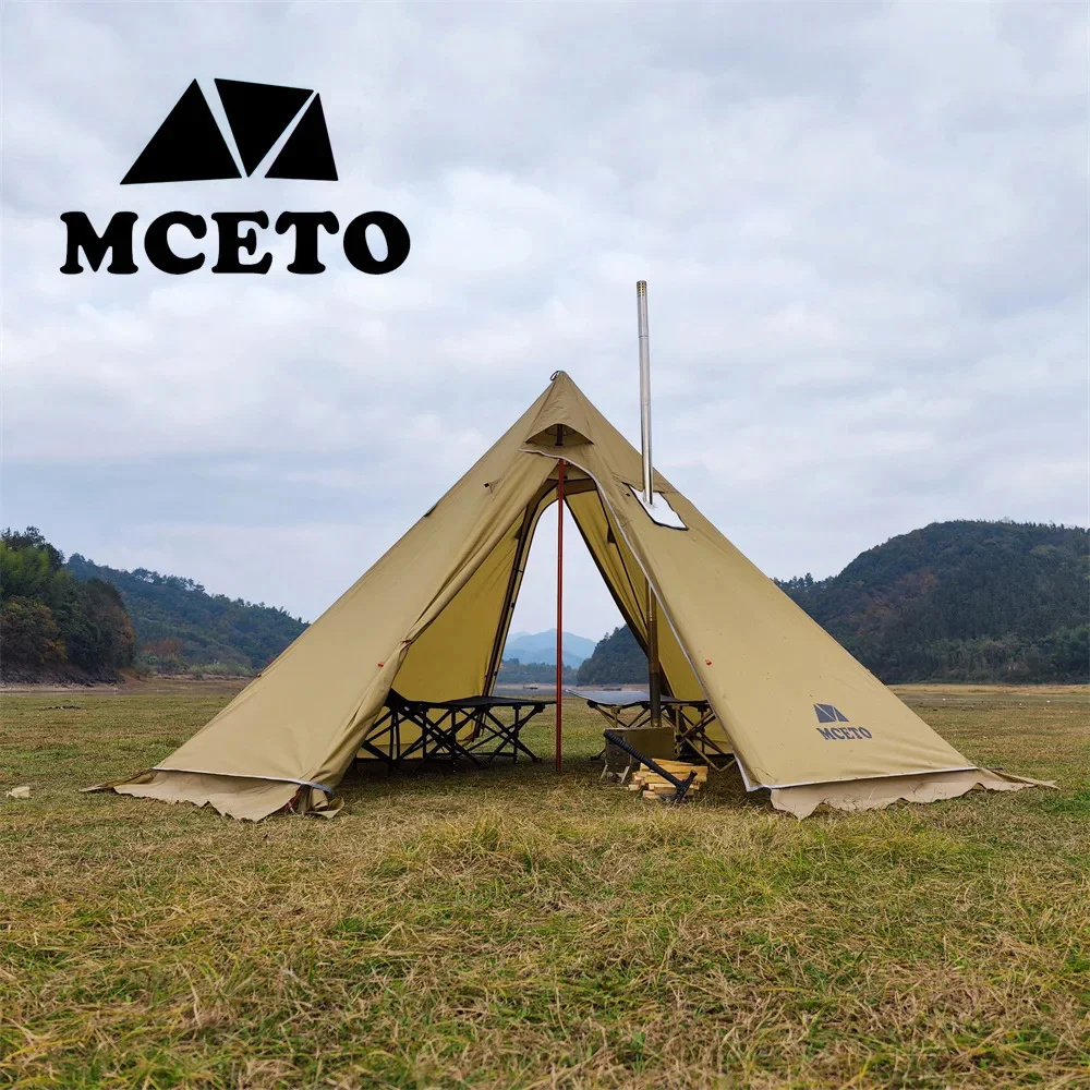 Pyramid Tent Set Outdoor Winte - Campfire Cooking In Another World recensione e prezzo