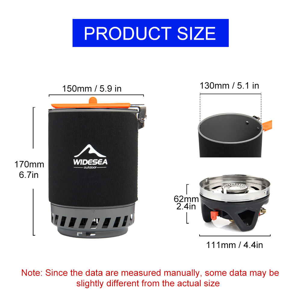 Widesea Camping Cooking System - Camping Cooking Gas Stove recensione e prezzo