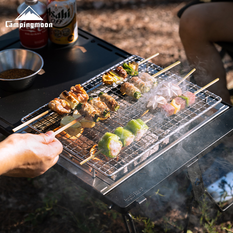 CAMPINGMOON UG-1 IGT Carbon Gr - Camping Cooking Table With Windshield recensione e prezzo