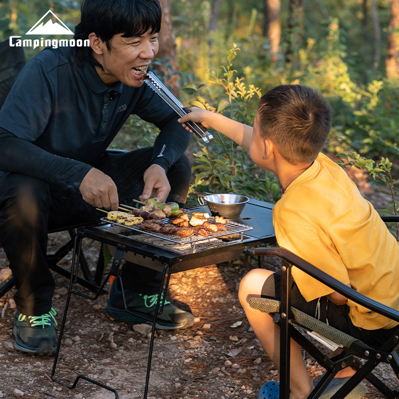 CAMPINGMOON UG-1 IGT Carbon Gr - Camping Cooking Table With Windshield recensione e prezzo