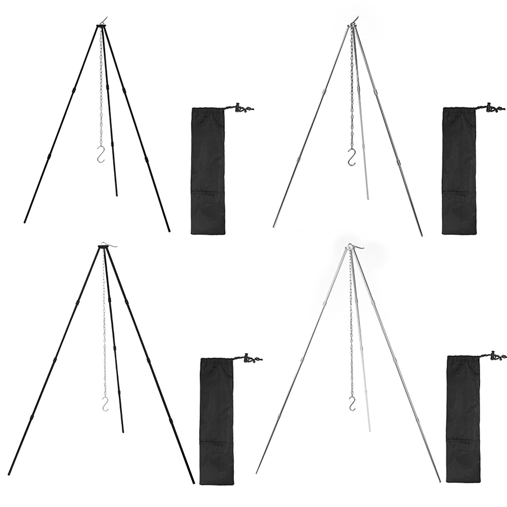 Outdoor Cooking Tripod Portabl - Camping Cooking Pot Tripod recensione e prezzo