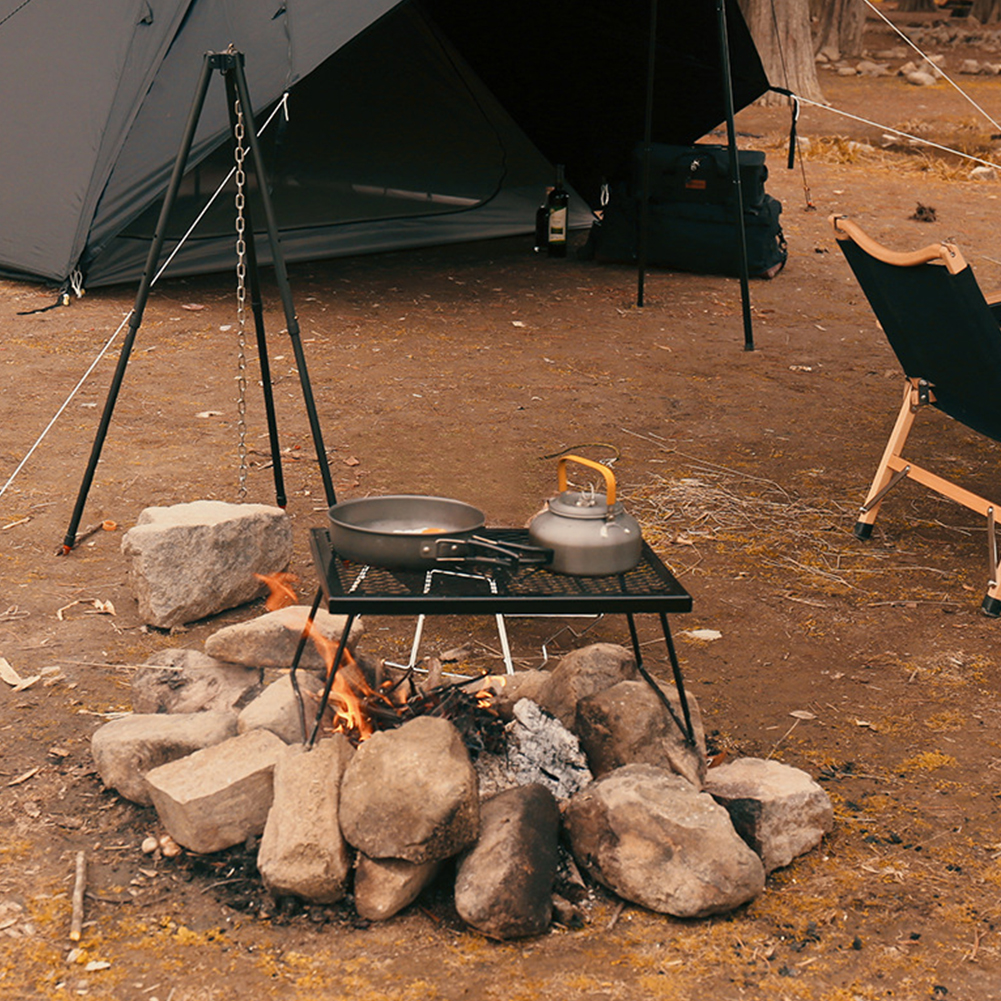 Campfire Grill Grate Folding O - Camping Cooking Over Fire recensione e prezzo