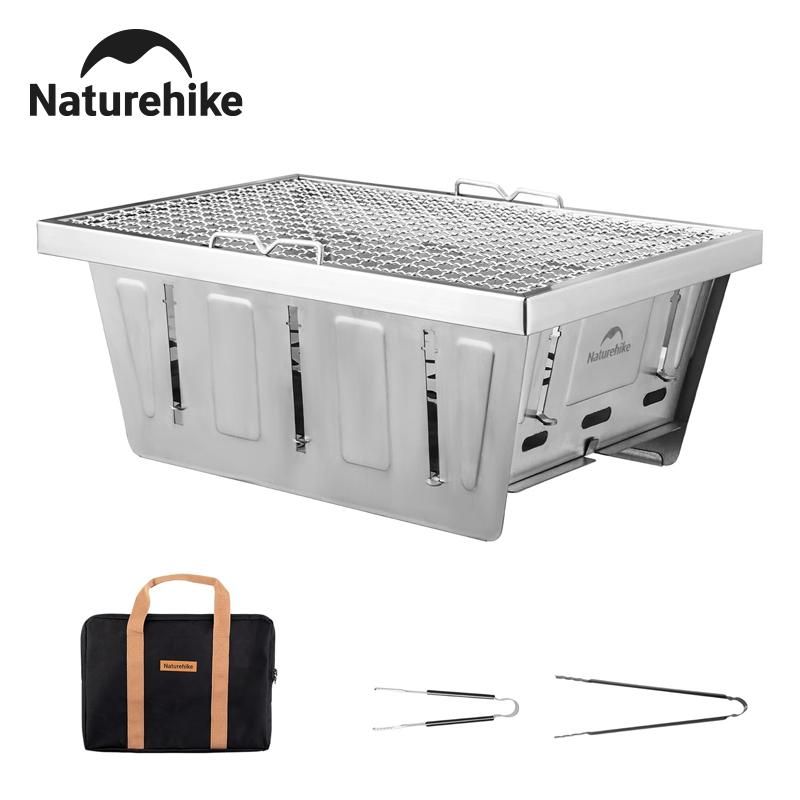 Naturehike Camping Charcoal Gr - Camping Cooking Table With Windshield recensione e prezzo