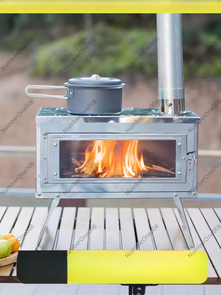Portable Stainless Steel Wood  - Camping Cooking Fire Pit recensione e prezzo