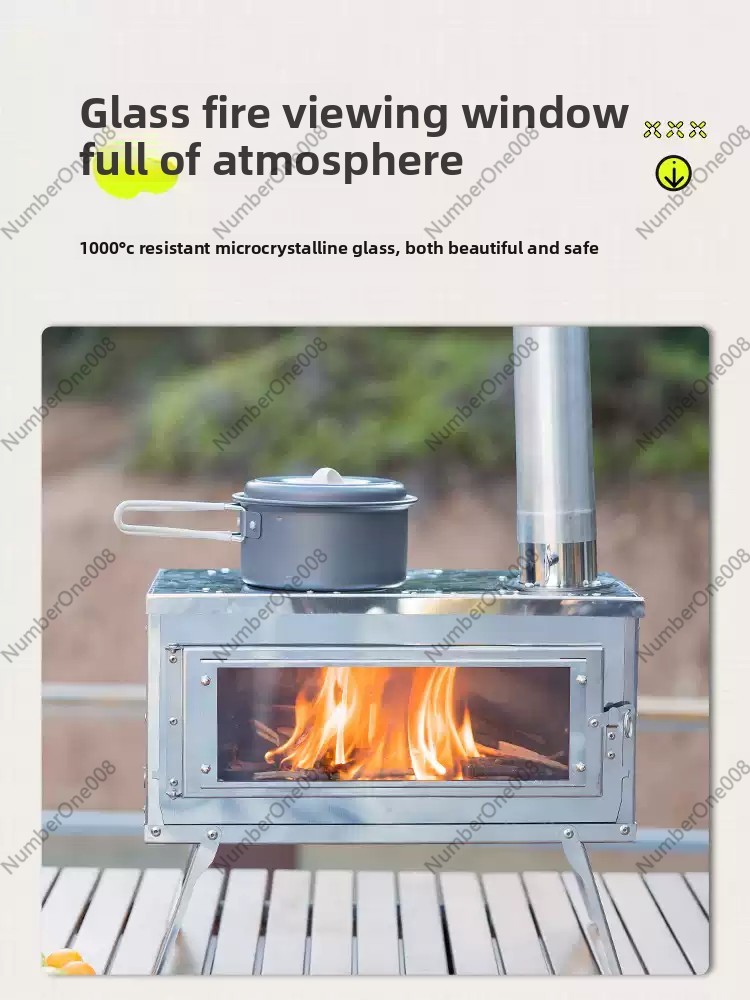 Portable Stainless Steel Wood  - Camping Cooking Fire Pit recensione e prezzo