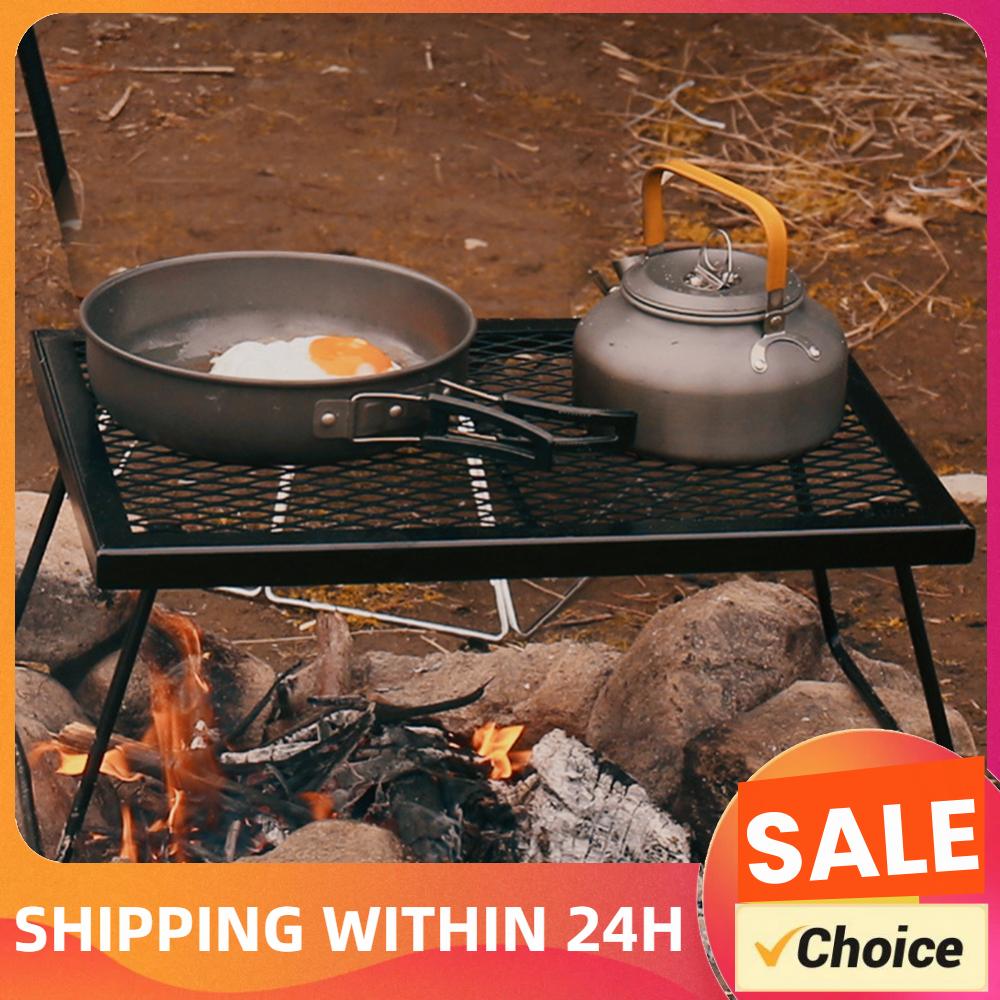 Campfire Grill Grate Folding C - Camping Cooking Fire Pit recensione e prezzo