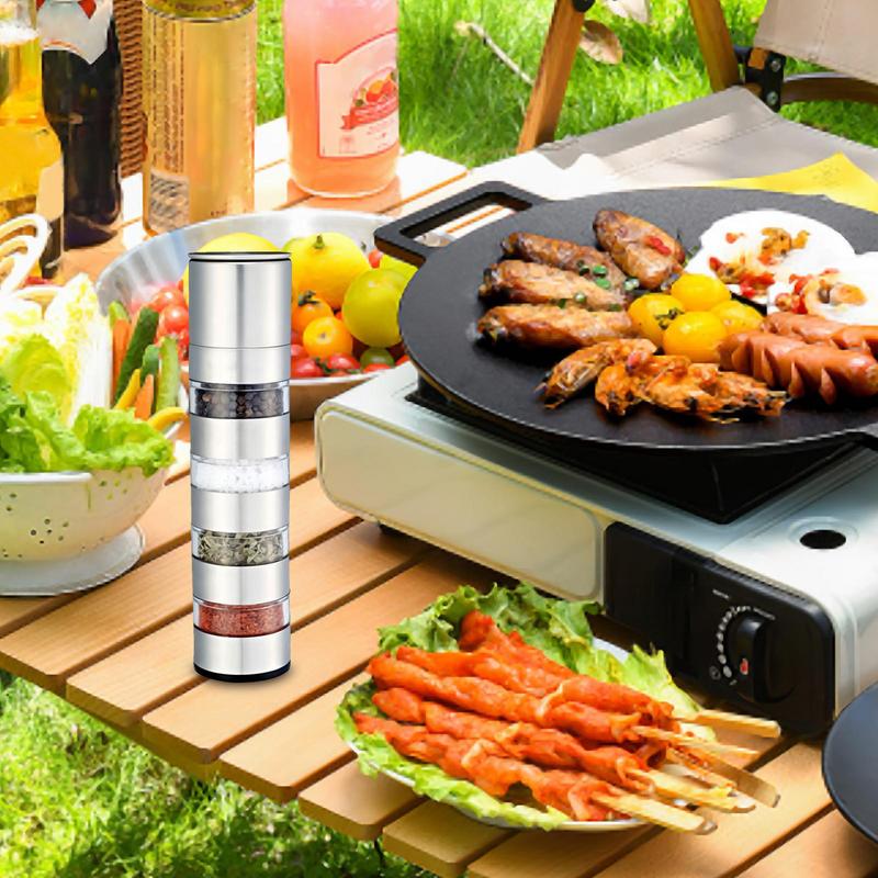 Travel Seasoning Containers Pe - Camping Cooking Set For 4 recensione e prezzo