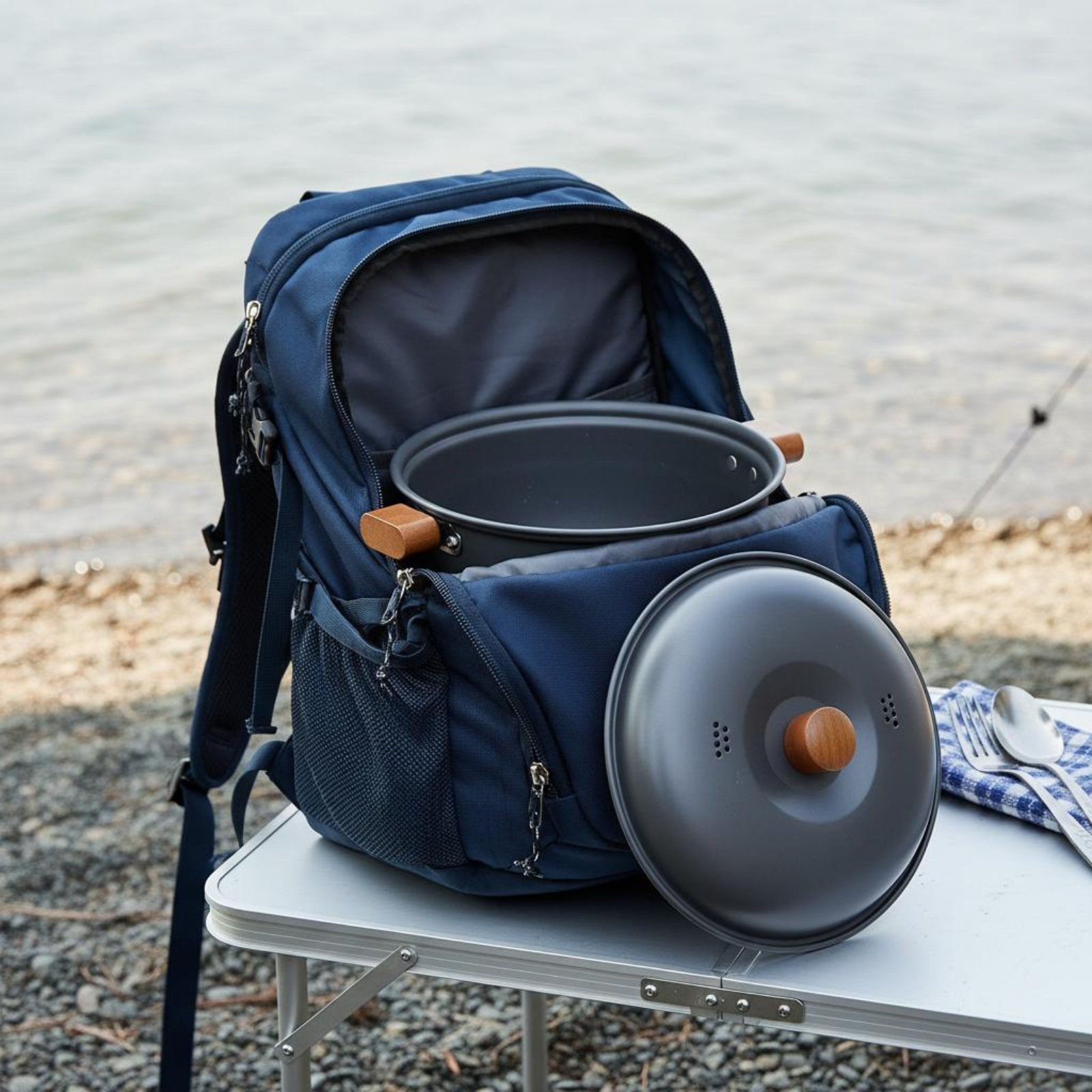 Outdoor Cooking Pot Large Capa - Camping Lightweight Cooking Pot recensione e prezzo