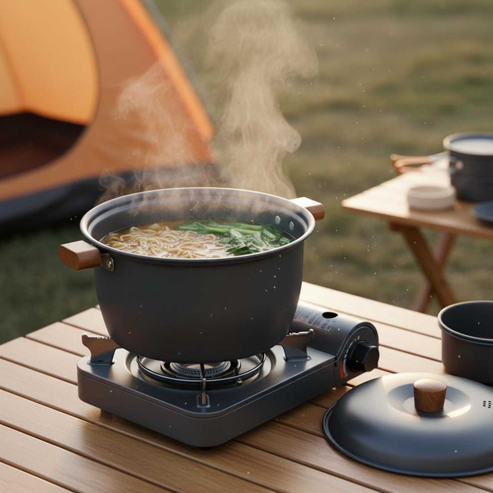 Outdoor Cooking Pot Large Capa - Camping Lightweight Cooking Pot recensione e prezzo